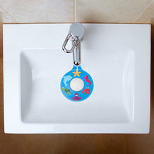 Load image into Gallery viewer, Sewer Floor Drain Pool Plug Silicone Waterproof Bathtub Plug, Marine Life A, Marine Life B, Football, Snowflake, Motion
