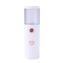 Load image into Gallery viewer, Facial Hydration Instrument Air Humidifier USB Beauty Cold Spray Instrument Auto Alcohol Disinfection Spayer, Lipstick Style, L20