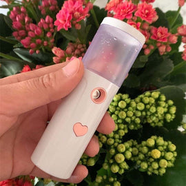Facial Hydration Instrument Air Humidifier USB Beauty Cold Spray Instrument Auto Alcohol Disinfection Spayer, L20