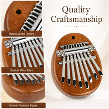 Load image into Gallery viewer, 8-Note Thumb Piano Mini Carimba Instrument