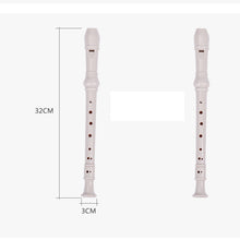 Load image into Gallery viewer, 5 PCS SW8 Swan 8-hole Student Children Plastic Clarinet German Treble Flute, Pink, Blue, Yellow, Red, Green, White, Black
