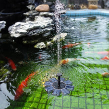 Load image into Gallery viewer, Solar Petal Fountain Floating Fountain Pond Garden Decoration, Solar Petal Fountain