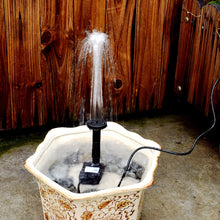 Load image into Gallery viewer, Garden Rockery Decoration Solar Fountain DC Water Pump Suspension Sprinkler, Solar Fountain
