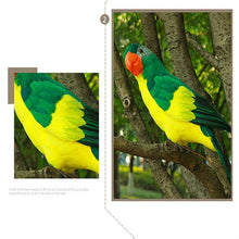 Load image into Gallery viewer, 45CM Simulation Parrot Simulation Bird Macaw Foam Feather Parrot Sen Gardening Decoration