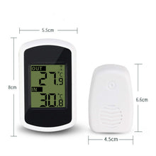 Load image into Gallery viewer, Mini High Precision Wireless Indoor and Outdoor Digital Thermometer, Wireless Thermometer