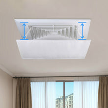 Load image into Gallery viewer, Central Air Conditioning Wind Shield Wall-Mounted Anti Direct Blowing Windshield, 45x45cm, 60x60cm