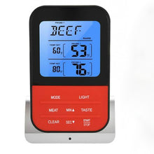 Load image into Gallery viewer, LCD Digital Food Thermometer with Dual Probe Sensors Timer