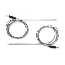 Load image into Gallery viewer, LCD Digital Food Thermometer with Dual Probe Sensors Timer