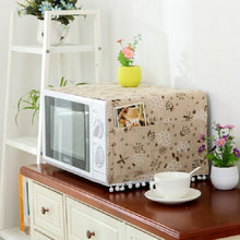Load image into Gallery viewer, Cotton Linen Universal Microwave Oven Dustproof Storage Cover, 30x90cm