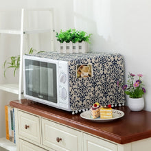 Load image into Gallery viewer, Cotton Linen Universal Microwave Oven Dustproof Storage Cover, 30x90cm