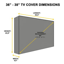 Load image into Gallery viewer, Outdoor TV Waterproof and Dustproof Universal Protector Cover, 20-24 inch, 30-32 inch, 36-38 inch, 40-42 inch, 46-48 inch, 50-52 inch, 52-55 inch, 58-60 inch