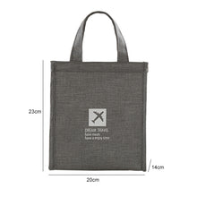 Load image into Gallery viewer, Portable Lunch Picnic Portable Food Insulation Storage Bag, S  20x23x14cm, L 25x35x17cm