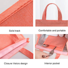Load image into Gallery viewer, Portable Lunch Picnic Portable Food Insulation Storage Bag, S  20x23x14cm, L 25x35x17cm