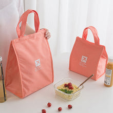 Load image into Gallery viewer, Portable Lunch Picnic Portable Food Insulation Storage Bag, S  20x23x14cm, L 25x35x17cm