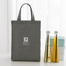 Load image into Gallery viewer, Portable Lunch Picnic Portable Food Insulation Storage Bag, S  20x23x14cm, L 25x35x17cm