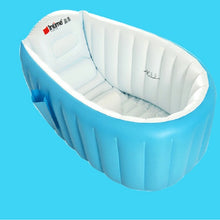 Load image into Gallery viewer, Baby Bath Tub Kids Bathtub Portable Inflatable Cartoon Thickening Washbowl Newborns Keep Warm Swimming Pool
