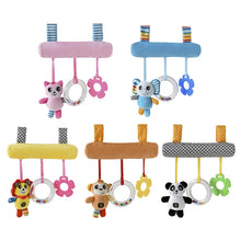 Load image into Gallery viewer, Baby Stroller Cartoon Animal Pendant Cradle Ornament Hanging Rattle
