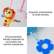 Load image into Gallery viewer, Baby Stroller Cartoon Animal Pendant Cradle Ornament Hanging Rattle