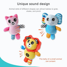 Load image into Gallery viewer, Baby Stroller Cartoon Animal Pendant Cradle Ornament Hanging Rattle