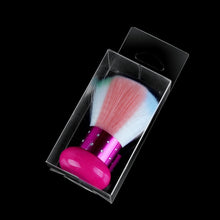 Load image into Gallery viewer, Soft Fur Mushroom Dust Brush Round Handle Soft Fur Clean Nail Brush