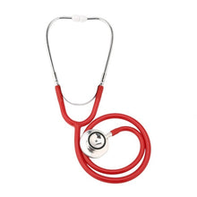 Load image into Gallery viewer, Double-sided Stethoscope Single Tube Doctors Nurse Professional Cardiology Stethoscope Aluminium Alloy Chestpiece Medical Device