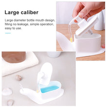 Load image into Gallery viewer, Creative Snail Hand Sanitiser Bottle Push-Type Lotion Shower Gel Bottle, Snail Hand Sanitiser Bottle