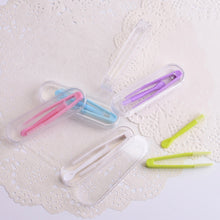 Load image into Gallery viewer, 5pcs Portable Contact Lens Special Tweezer and Stick Set Travel Kit