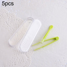 Load image into Gallery viewer, 5pcs Portable Contact Lens Special Tweezer and Stick Set Travel Kit