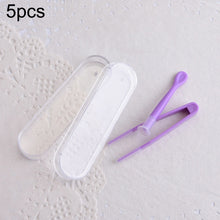 Load image into Gallery viewer, 5pcs Portable Contact Lens Special Tweezer and Stick Set Travel Kit