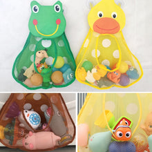 Load image into Gallery viewer, Baby Shower Toys Storage Organizer Kids Toy Storage Mesh Set For Bathroom, Rabbit, Frog, Duck, Bear