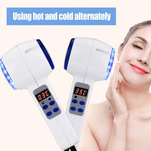 Load image into Gallery viewer, Face Care Device Hot Cold Hammer Cryotherapy Blue Photon Acne Treatment Skin Beauty Massager Lifting Rejuvenation Facial Machine