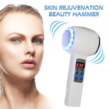 Load image into Gallery viewer, Face Care Device Hot Cold Hammer Cryotherapy Blue Photon Acne Treatment Skin Beauty Massager Lifting Rejuvenation Facial Machine