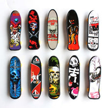 Load image into Gallery viewer, 10 PCS Mini Finger Skateboard Creative Fingertip Sports Toys, Random Style Delivery
