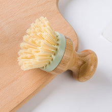 Load image into Gallery viewer, Multifunctional Tool Kitchen Cleaning Brush Wooden Handle Dish Scrubber Pot Pan Dishwasher, Solid wood Brush