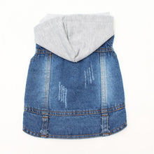 Load image into Gallery viewer, Retro Personality Denim Small Vest Pet Dog Clothes Pet Jacket, M, L, XL, XS