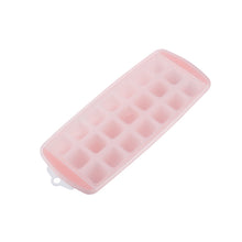 Load image into Gallery viewer, Summer 21 Grid Cool Home-made Ice Cube Ice Box Mould with Lid, 21 Grid(Pink), 21 Grid(Blue), 21 Grid(Green)