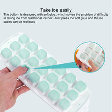Load image into Gallery viewer, Summer 21 Grid Cool Home-made Ice Cube Ice Box Mould with Lid, 21 Grid(Pink), 21 Grid(Blue), 21 Grid(Green)
