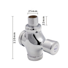 Load image into Gallery viewer, Stool Flush Valve Urinal Delay Valve Hand Press Flush Valve, 25 mm Copper Large, 25 mm Copper Small, 25 mm Alloy Large, 25 mm Alloy Small, 1 Inch Copper Large, 1 Inch Copper Small, 1 Inch Alloy Large, 1 Inch Alloy Small, 25 mm Alloy Medium             ...