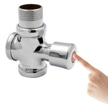 Load image into Gallery viewer, Stool Flush Valve Urinal Delay Valve Hand Press Flush Valve, 25 mm Copper Large, 25 mm Copper Small, 25 mm Alloy Large, 25 mm Alloy Small, 1 Inch Copper Large, 1 Inch Copper Small, 1 Inch Alloy Large, 1 Inch Alloy Small, 25 mm Alloy Medium             ...