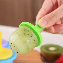 Load image into Gallery viewer, Silicone Mini Ice Pops Mold Ice Cream Ball Lolly Maker Popsicle Molds Baby DIY Food Supplement Tool