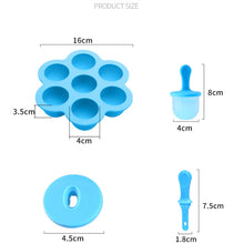 Load image into Gallery viewer, Silicone Mini Ice Pops Mold Ice Cream Ball Lolly Maker Popsicle Molds Baby DIY Food Supplement Tool