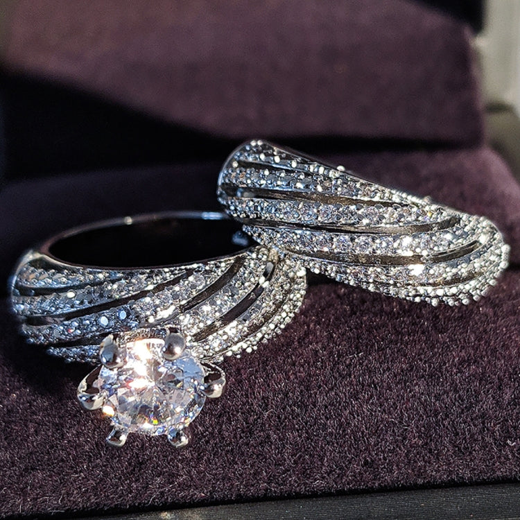 Women Vintage Diamond Wedding Ring, 5, 6, 7, 8, 9, 10, 11, 12