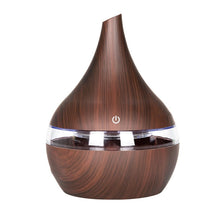 Load image into Gallery viewer, 300ml USB Electric Aroma Air Diffuser Wood Ultrasonic Air Humidifier Essential Oil Aromatherapy Cool Mist Maker