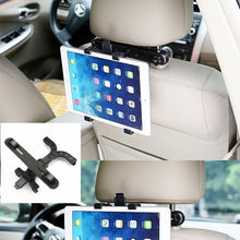 Load image into Gallery viewer, 360 Degree Car Back Seat Headrest Mount Holder Stands Bracket For iPad 2/3/4/mini Tablet PC, Car Back Seat Headrest Holder Bracket
