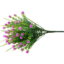 Load image into Gallery viewer, 5 Branches Simulation Plastic Starry Rose Simulation Bouquet Home Decoration Flower