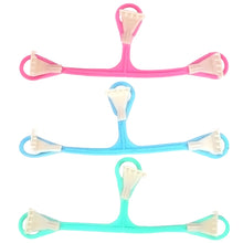 Load image into Gallery viewer, 3 PCS Plastic Three-hook Small Claw Baby Diaper BuckleRandom Color Delivery, Diaper Buckle