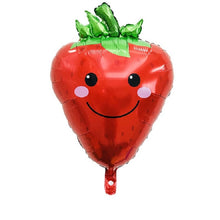 Load image into Gallery viewer, 2 PCS Cartoon Vegetables and Fruits Aluminum Film Balloon Children Party Decoration Supplies Inflatable Toys, Strawberry, Broccoli, Grape, Carrot, Banana, Corn, Tomato, Orange