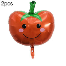 Load image into Gallery viewer, 2 PCS Cartoon Vegetables and Fruits Aluminum Film Balloon Children Party Decoration Supplies Inflatable Toys, Strawberry, Broccoli, Grape, Carrot, Banana, Corn, Tomato, Orange