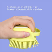 Load image into Gallery viewer, Pet Bath Massage Brush Dog Rub Bath Gloves with Brush, Rub Bath Gloves