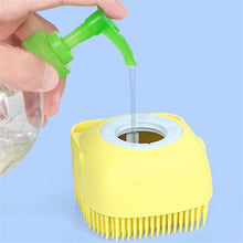 Load image into Gallery viewer, Pet Bath Massage Brush Dog Rub Bath Gloves with Brush, Rub Bath Gloves